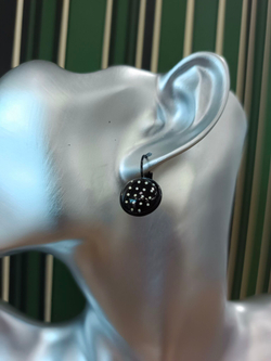 Серьги с кабошонами. Ручной работы.