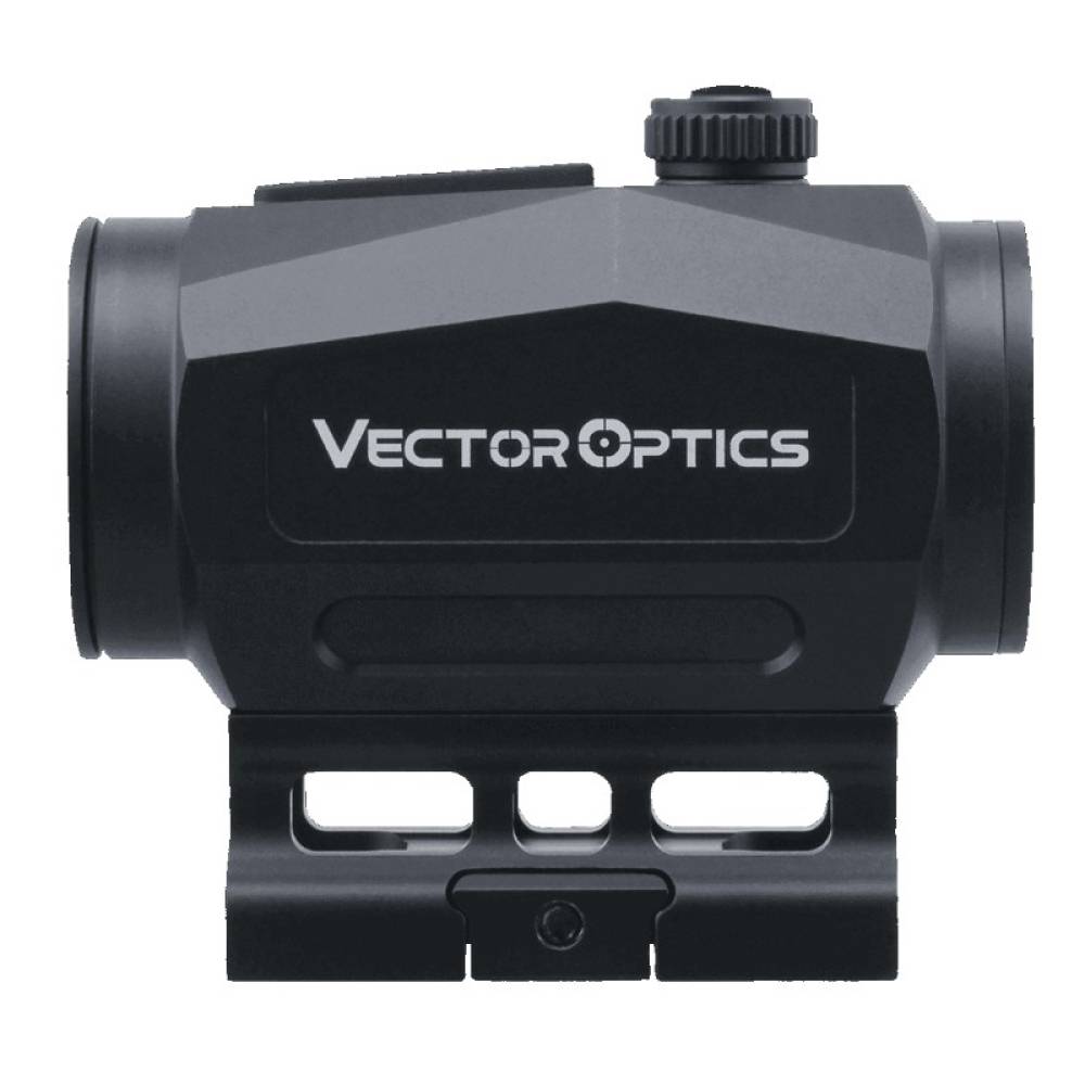 Коллиматорный прицел Vector Optics Scrapper 1x29 (закрытый, объектив 29мм, 2МОА, точка красная, weaver, IP67)