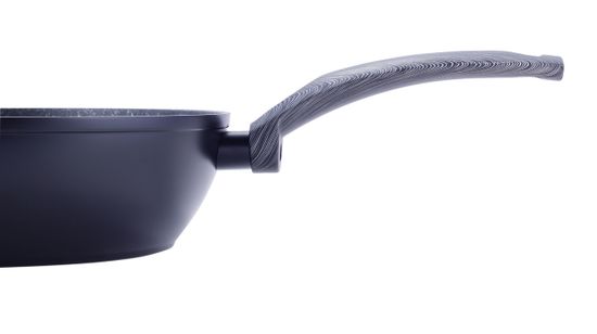 Сотейник 26 см. из кованного алюминия Kamille KM-4135 с мраморным покрытием