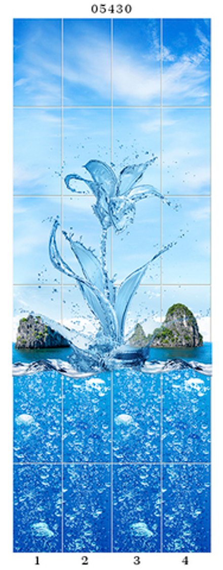 Панель из ПВХ Panda "Всплеск эмоций" арт.05430