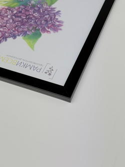 Фоторамка 30х40 см черная, без фактуры, арт. 3040.727841