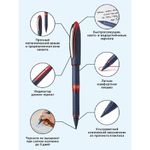 Ручка-роллер Schneider One Business, красная, 0.8 мм