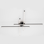 Citilux Trent CL203641 LED Люстра потолочная с пультом Чёрная
