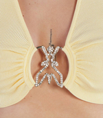 Топ Patrizia Pepe - желтый(2K0261 K021)