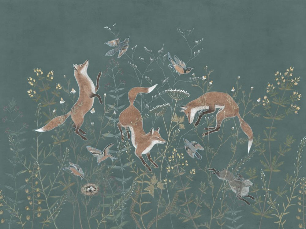 Бесшовная фреска ECO текстиль FOXY, 2,7 м (Ширина 4 м)