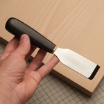 Нож прямой с закругленным уголком для шерфовки и раскроя