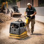 Виброплита дизельная Wacker Neuson DPU 6555 Hehap профессиональная - [520 кг / 65 кН / Hatz 1D81S]