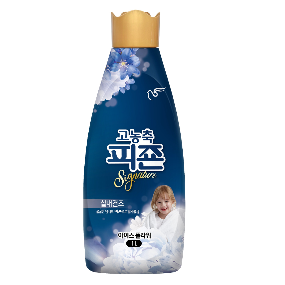 [Pigeon] Rich Perfume Signature Ocean Fresh Hi-Enriched Fabric Softener - Кондиционер для белья Океанский Бриз, 1000 мл