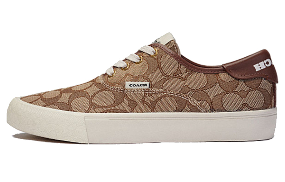 COACH CitySole Low top Skateboard Shoes Women"s Khaki