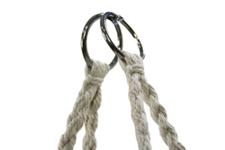 Кресло подвесное Фиби арт.ZRHC30-B (корзина белая, подушка красная )