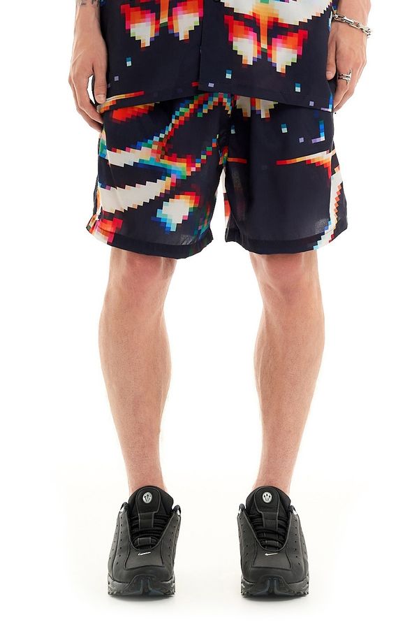 Шорты Glitch темно-синие - фото 2