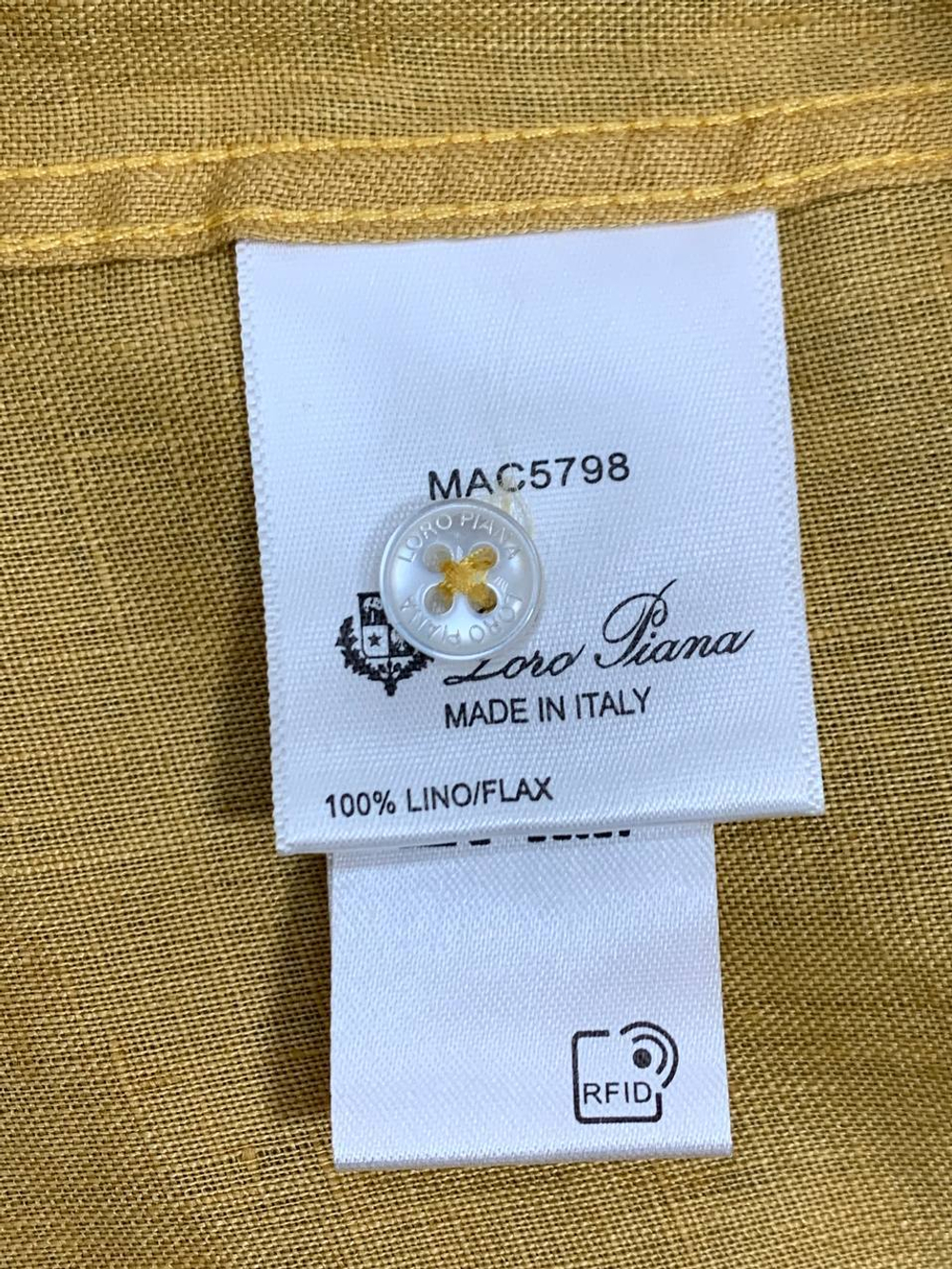 Льняная рубашка Loro Piana