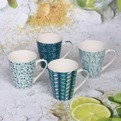 Кружка керамическая 300мл «Листья»