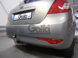 Фаркоп оцинкованный Galia K029C для Hyundai i30 хетчбек FD 2007-2010, Kia Ceed хетчбек 2006-2012(паспорт и сертификат в комплекте)(без электрики)