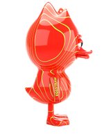 TUD TOY The Ugly Duck x Chupa Chups СТАТУЭТКА ДЕКОРАТИВНАЯ КРАСНАЯ, M