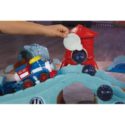 Little Tikes - локомотив Slammin &#39;Racers с вагонами Arena с поездом 649516