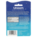 Unisom, Simple Slumbers, возврат к сну, мелатониновые полоски, холодящая мята, 3 мг, 21 полоска