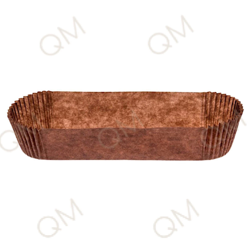 Тарталетки овал OV5 (коричневая) 40*105*25 мм, 100 шт