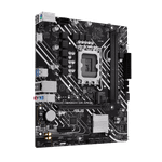 Материнская плата ASUS PRIME  H610M-K D4 ARGB, LGA1700 2xDDR4 4xSATA3 M.2 1xHDMI 2xARGB mATX