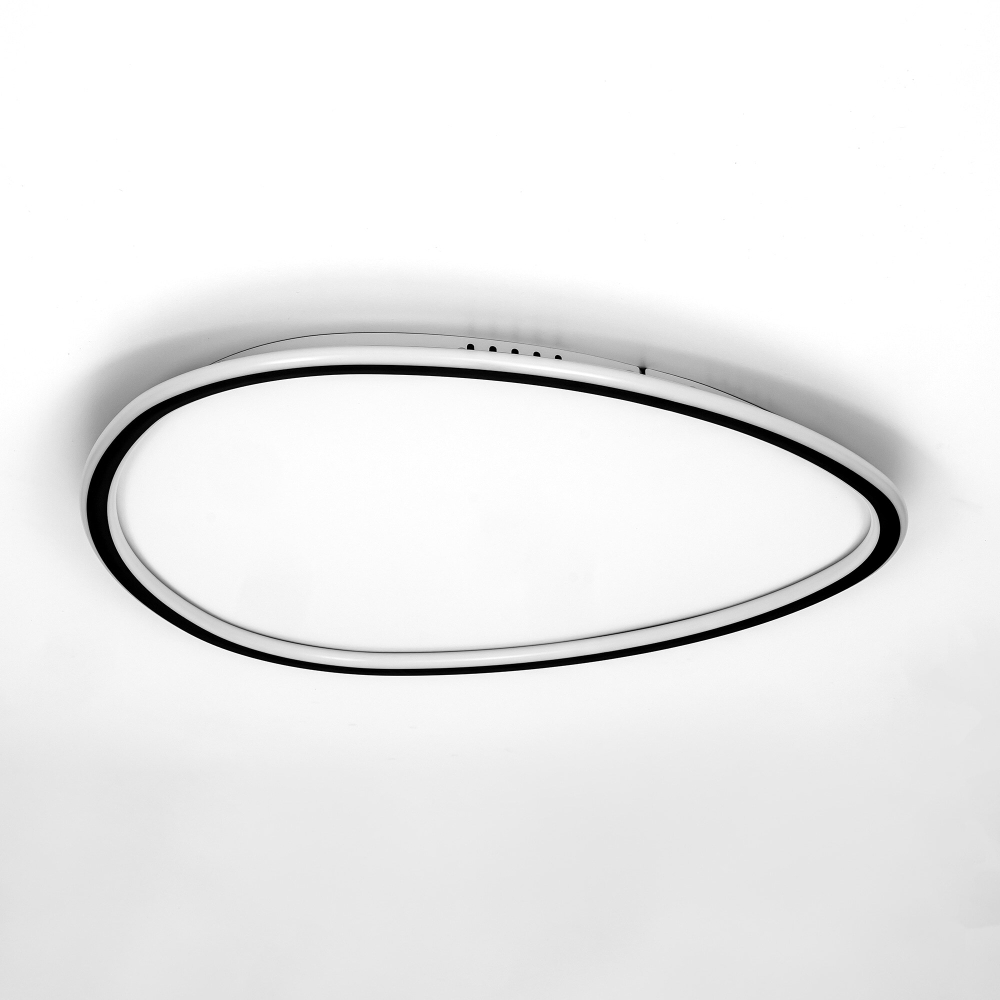 Citilux ТRIO CL215B261E LED RGB Люстра с пультом Чёрная