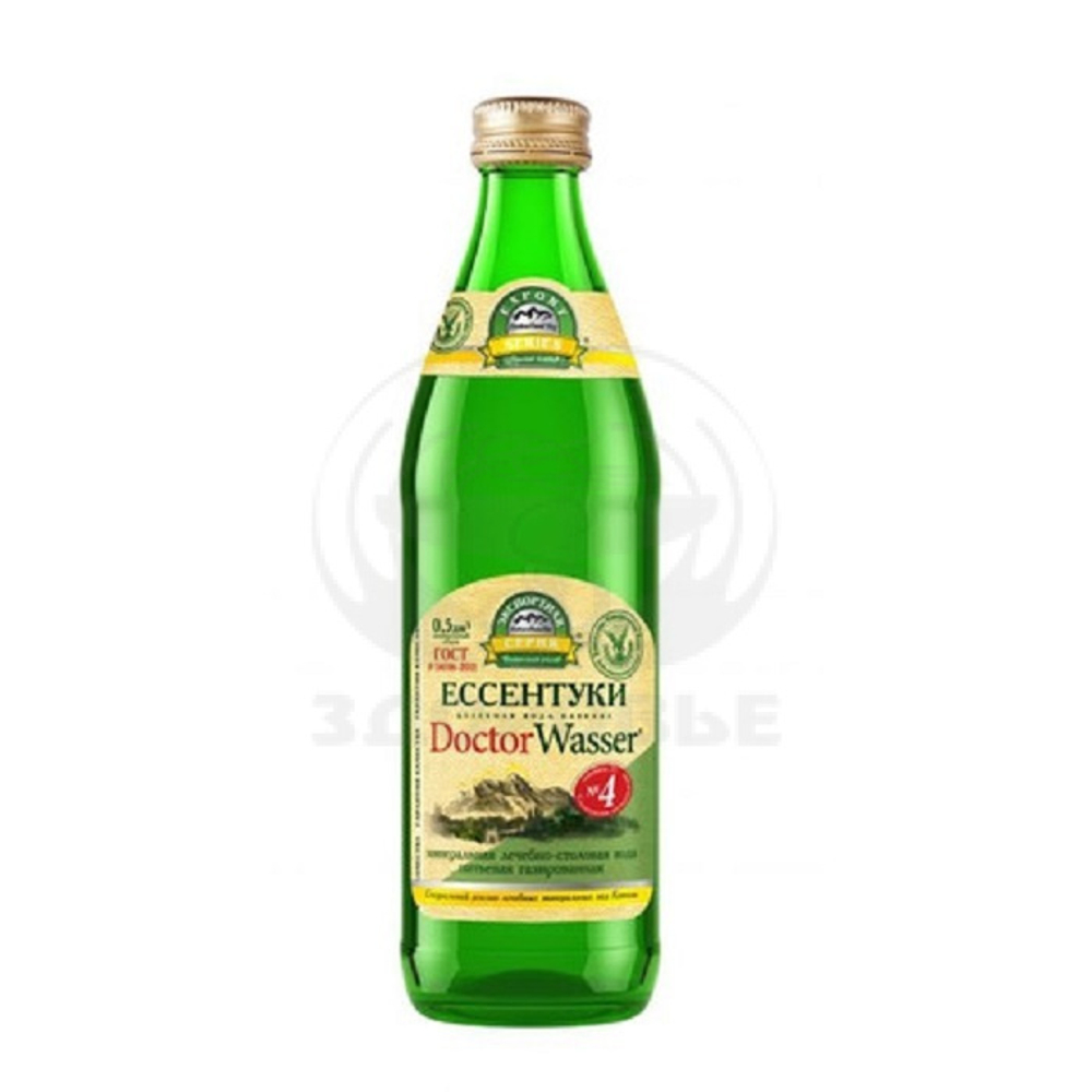 Минеральная вода Doctor Wasser № 4 0,5л