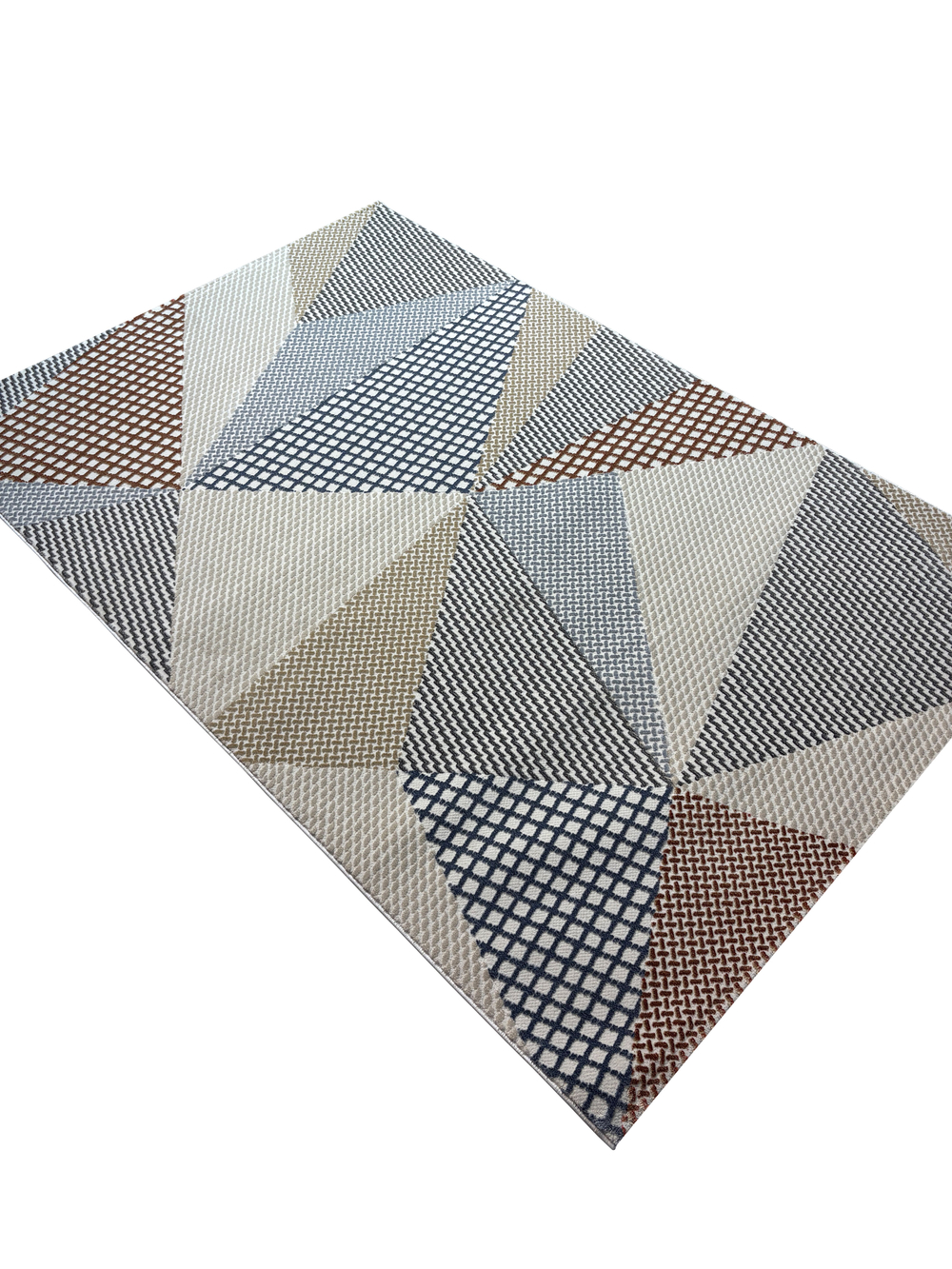 Ковер Regnum cross 36740A Blue/L.Grey Прямоугольник