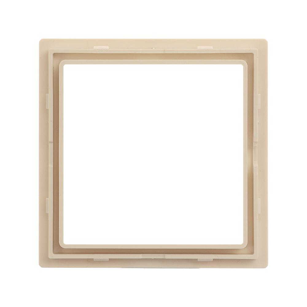 Декоративная вставка для металлических рамок "Avanti", бежевая, 1 пост (2 мод.)