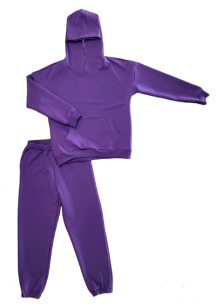 Спортивный костюм 2602/22 фиолет, 3хн