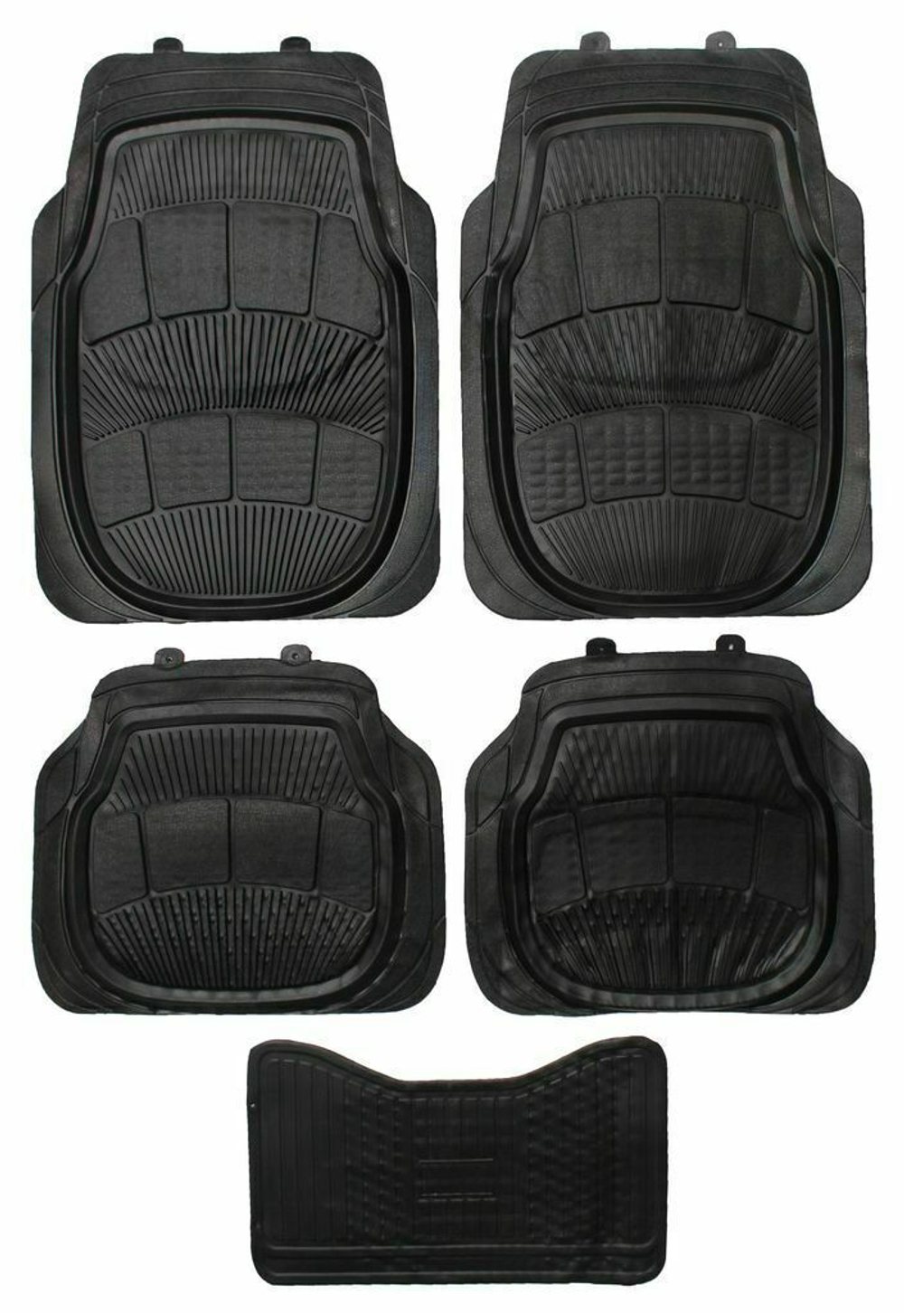 Ковры глубокие №3006 black 5пр KING !!! АКЦИЯ !!!