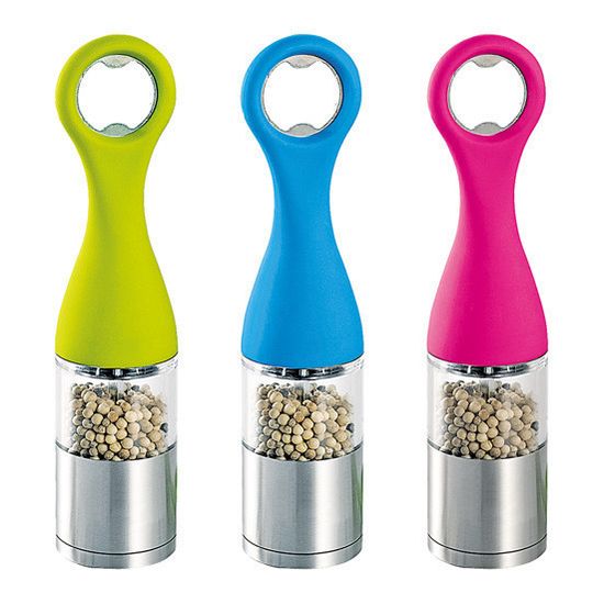 Мельница для специй + открывалка Ø4.5х19.5 см. Kamille