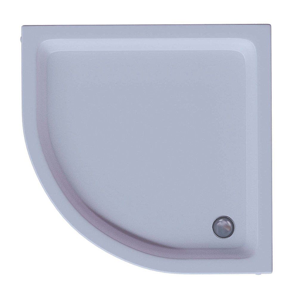 Поддон акриловый, 1/4 круга, с ножками и съемной панелью. БЕЗ СИФОНА. 100*100*15 (AZ.P.100.3)