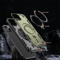 Чехол Magneto Case с кольцом для iPhone 14 Plus