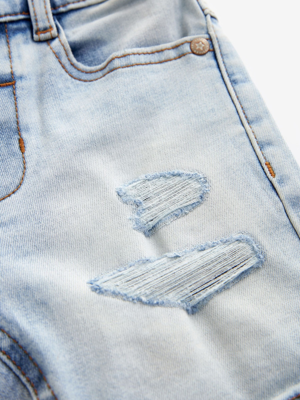 Шорты джинсовые для мальчика Next 612-172, Светло-голубой