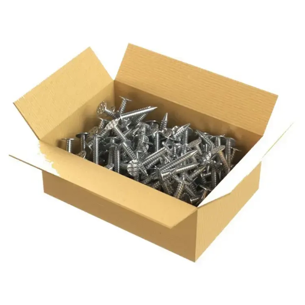 Гвозди ершённые оцинкованные 3х3,5 мм 5 кг Quiet Tile ( Тихая черепица )