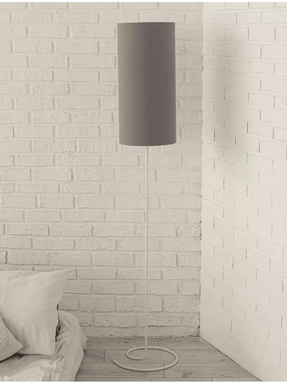 Абажур для торшера e27 тканевый декоративный