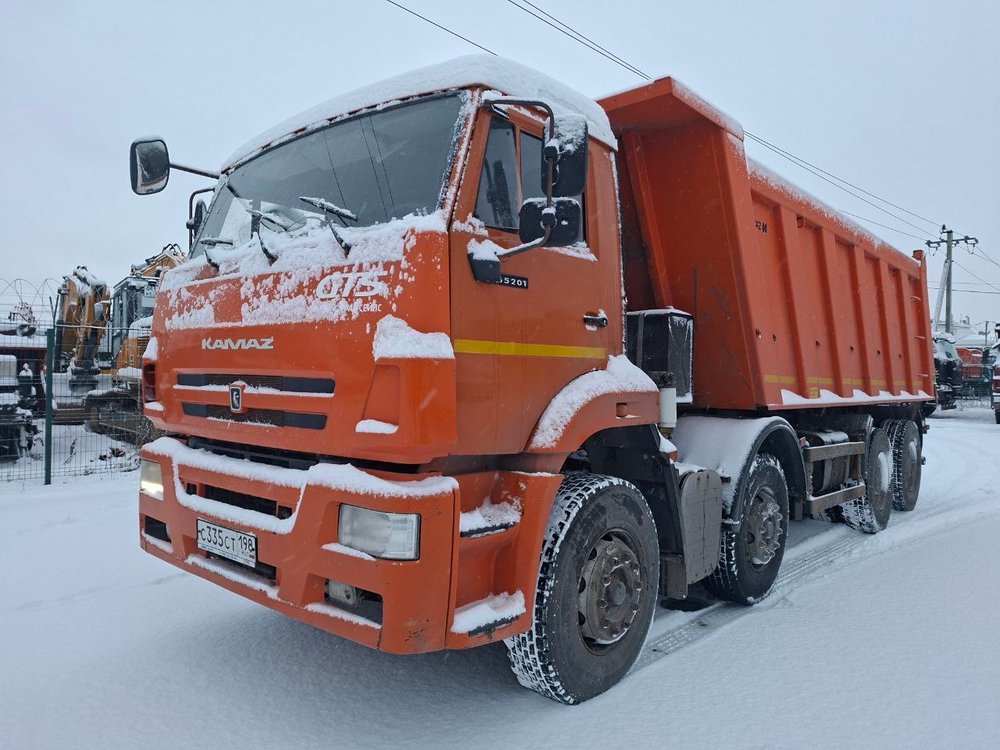КамАЗ 65201 8x4 Самосвал 65201-6012-49 (Дизельный, 8,9 л, 390 л.с., МТ)