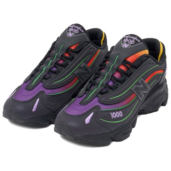 New Balance NB 1000 Беговые дорожки Низки Черные Кроссовки