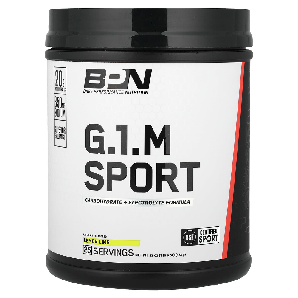 BPN, G.1.M Sport, лимон и лайм, 623 г (1 фунт 6 унций)