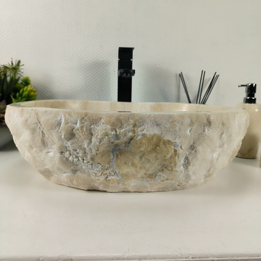 Раковина из оникса Erozy White EO-64319 51*41*14 0213