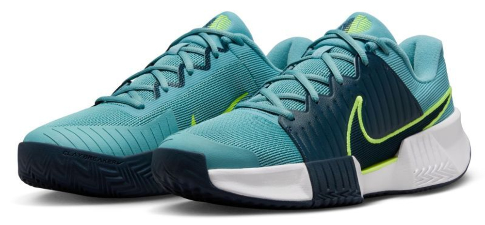 Мужские кроссовки теннисные Nike Zoom GP Challenge Pro Clay - Бирюзовый