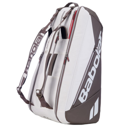 Сумка теннисная Babolat RH9 Pure Wimbledon - white/brown