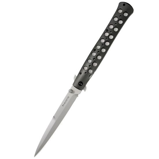 Складной нож Cold Steel 26B6 Ti-Lite 6 Aluminum c клинком из стали CPM-S35VN, рукоять алюминий / Stainless Steel