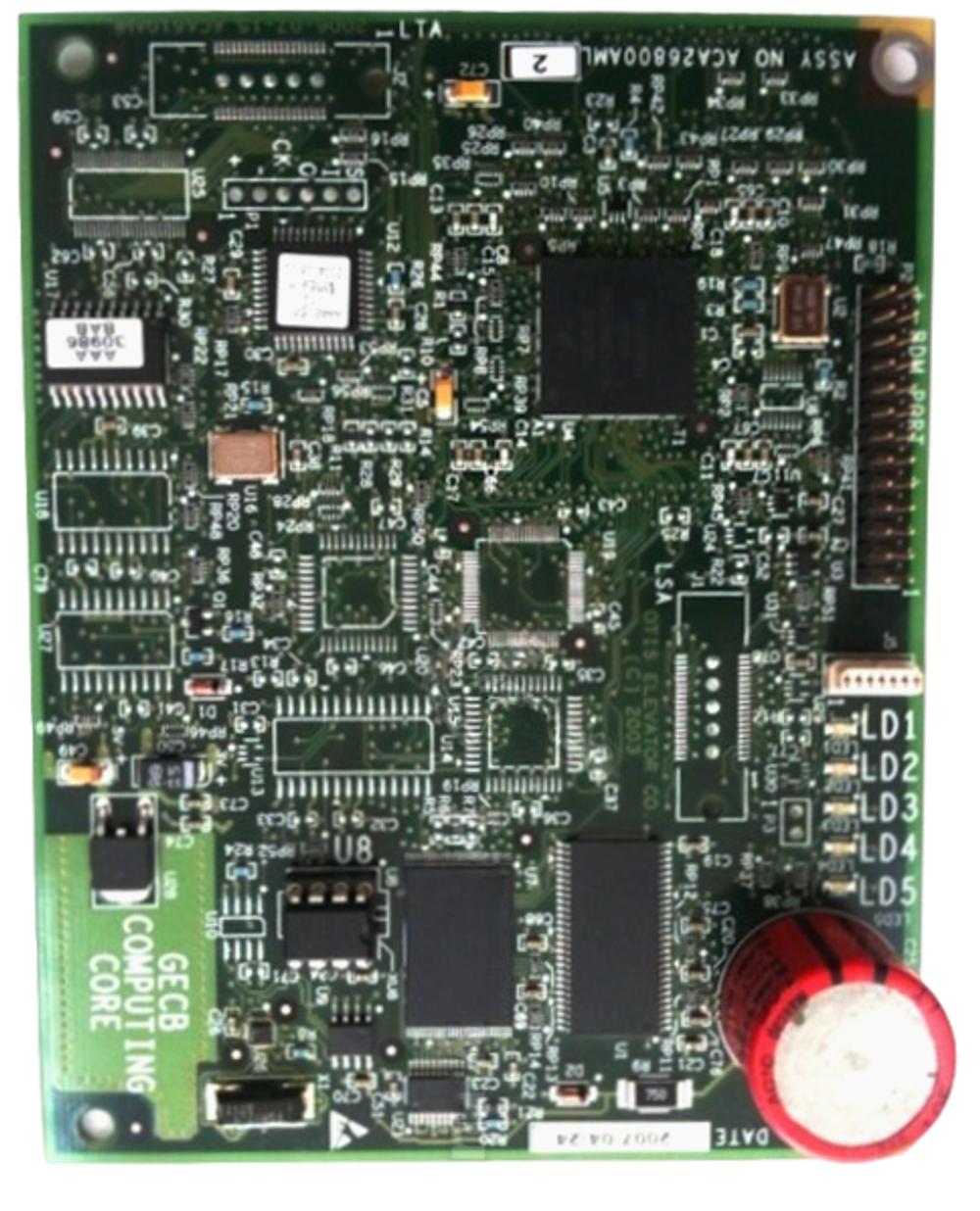 Главная процессорная плата GECB тип AML2 (для GCS222) OTIS.