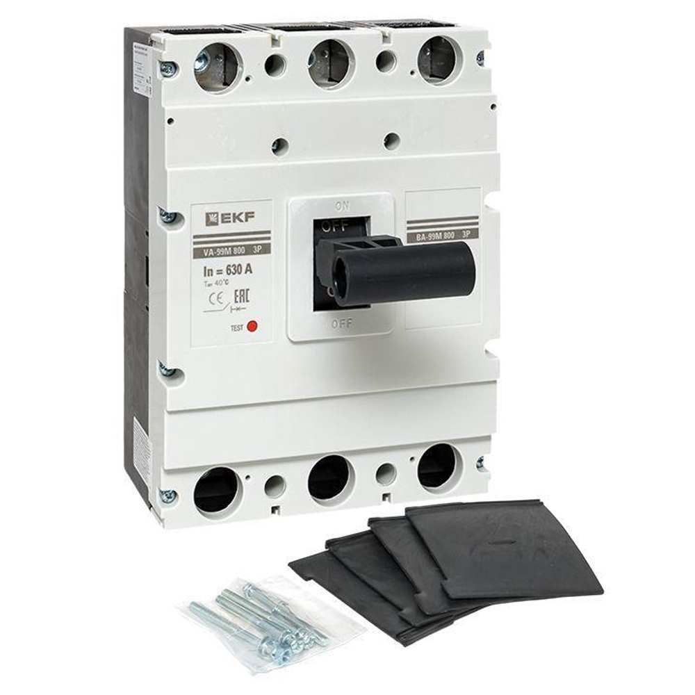Выключатель автоматический 3п 800/630А 35кА ВА-99М PROxima EKF mccb99-800-630m