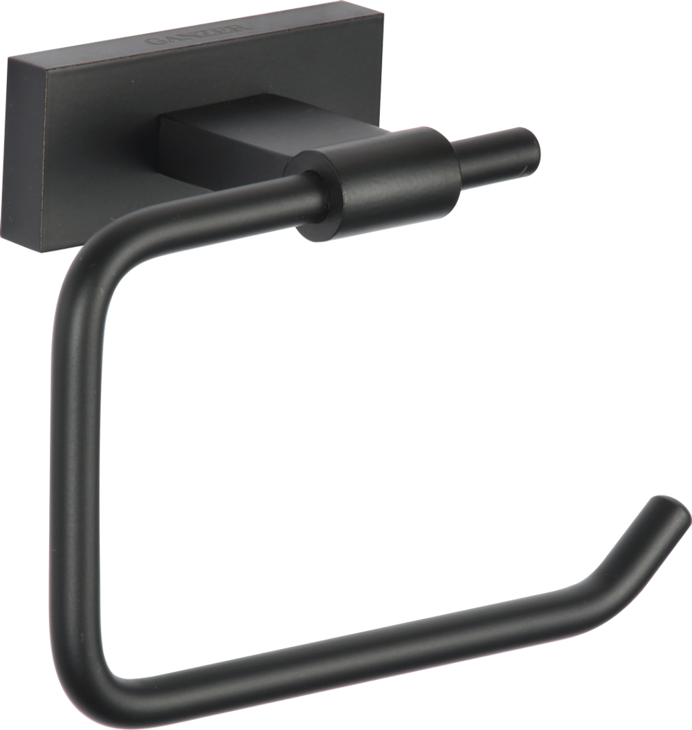 88033-C Б/держатель без крышки (ЧЕРНЫЙ) GANZER (20/1шт)