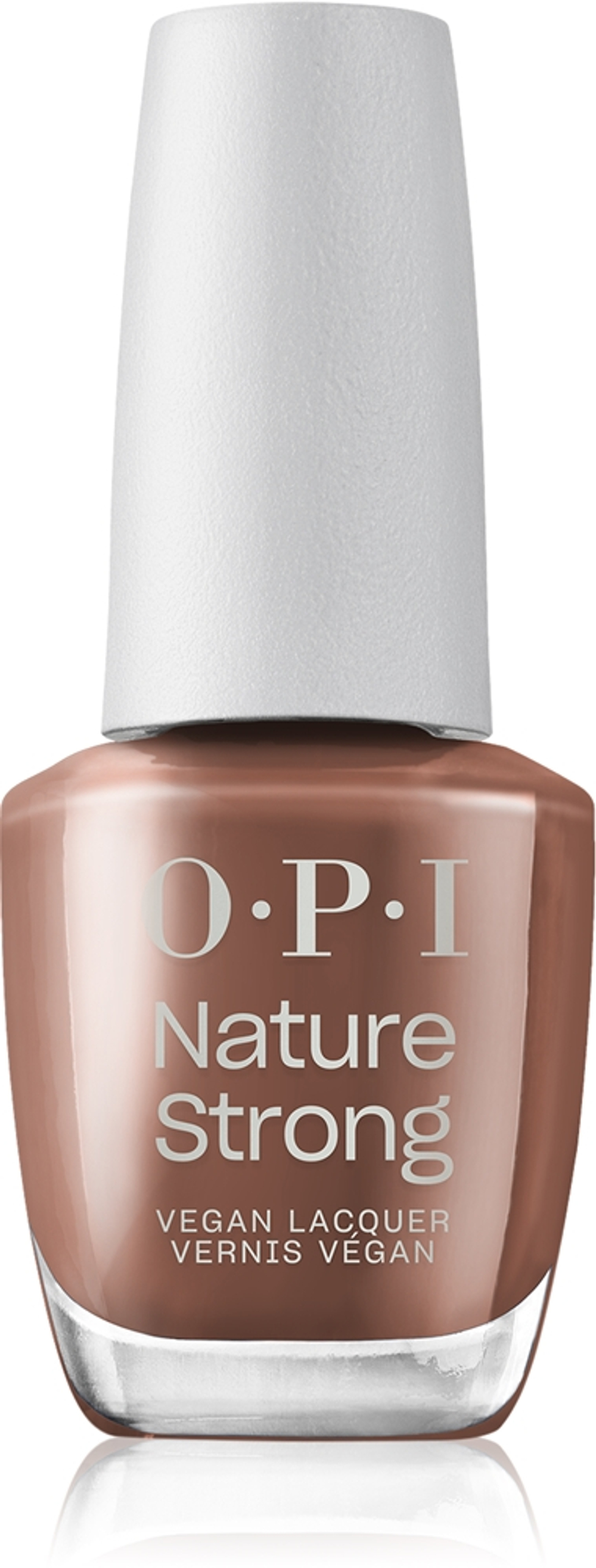 OPI Nature Strong Nails&Skin - Лак для ногтей веганский оттенок Make My Bark on the World, 15 ml