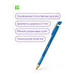 Ручка шариковая Berlingo "xGold" голубая, 0,7мм, игольчатый стержень, грип, 1шт