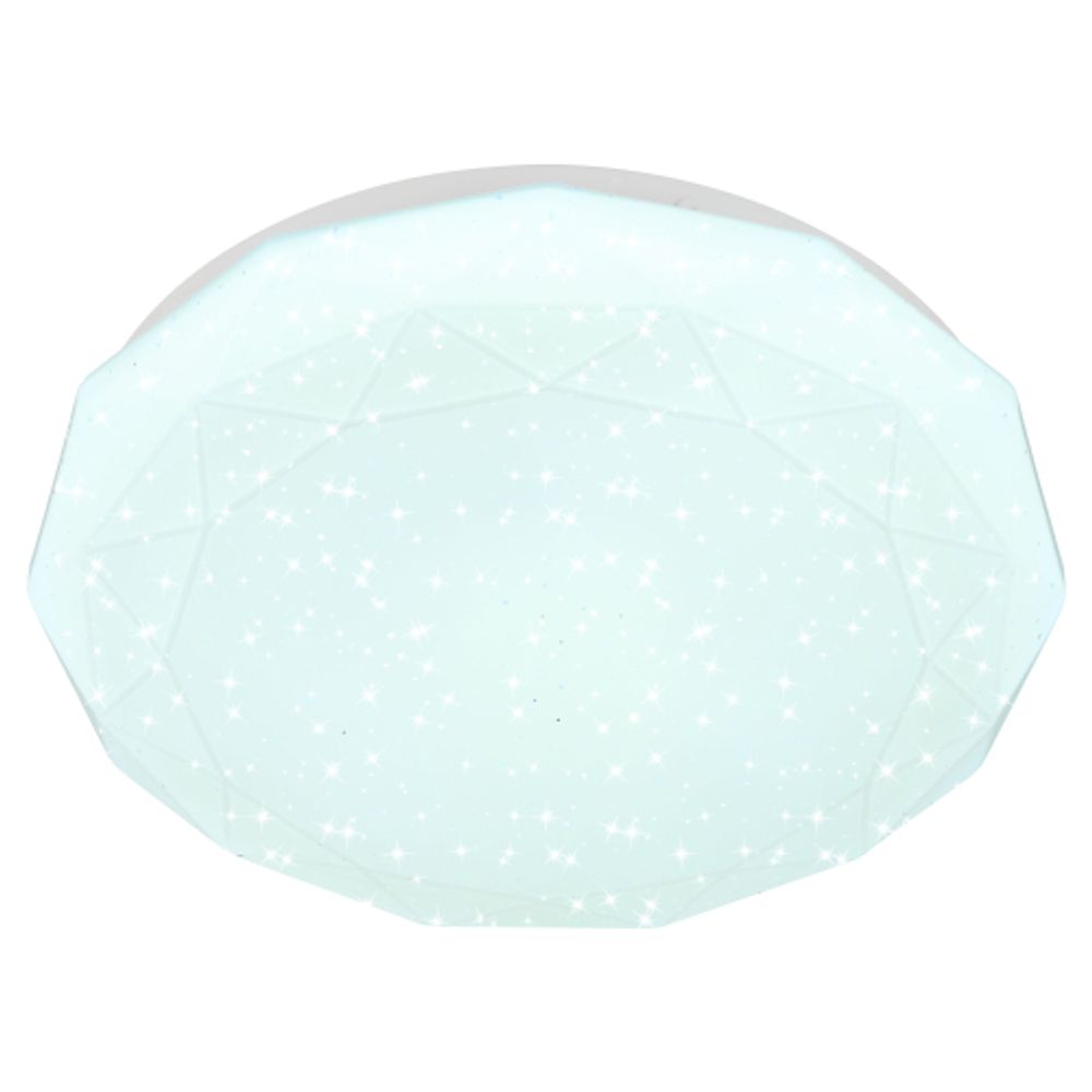 Светильник потолочный светодиодный ЭРА Классик без ДУ SPB-6 WH 24W-6,5K Slim Sparkle | Светильники SPB-6 без ДУ