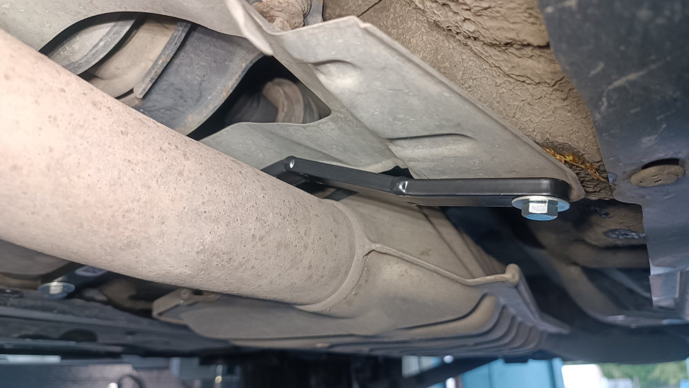 Усилитель тоннеля над глушителем Subaru Outback 4 (BR)