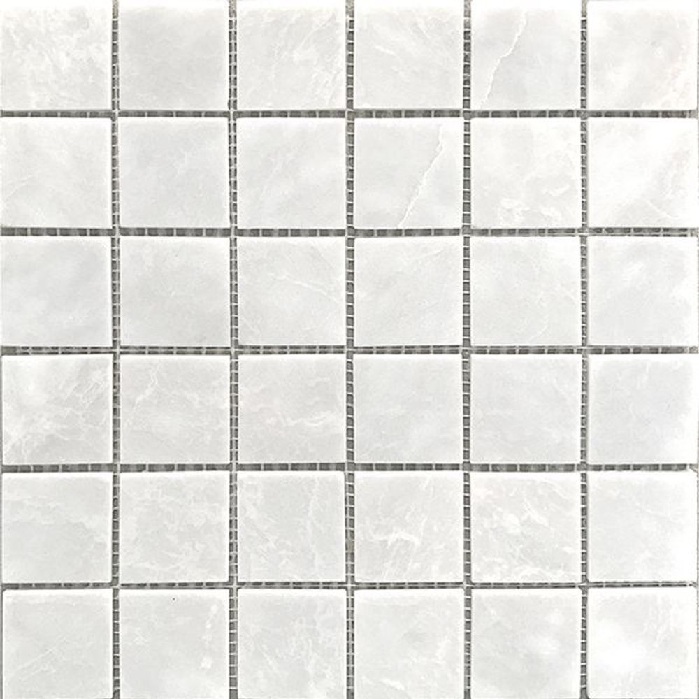 Мозаика White Polished (48X48) (JMST058)